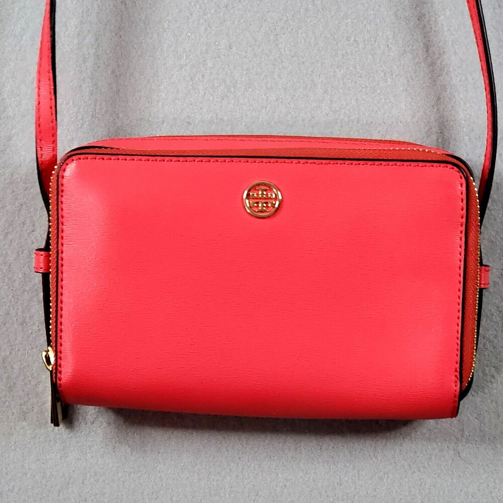 Tory Burch shoulder bag Crossbody Leather Red (ish) 10005657 03-17 Japan EUC